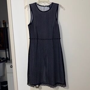 Kenneth Cole size M lace sleeveless midi dress